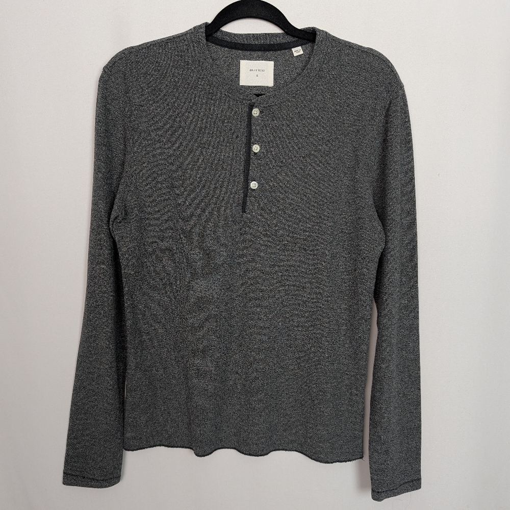 BILLY REID Mini Waffle Henley Shirt